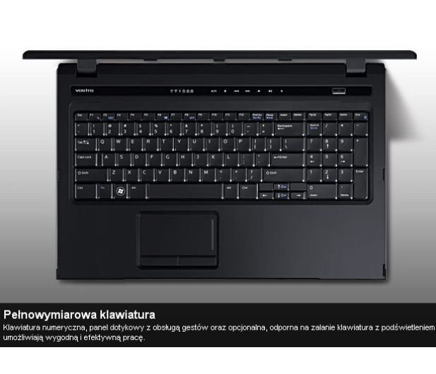 Dell Vostro 3700 i3-370M/4096/320/7HP64X srebrny - 60200 - zdjęcie 2